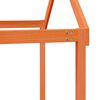 vidaXL Letto a Soppalco con Tetto Cera 80x200 cm in Legno di Pino