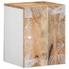 vidaXL Mobile Pensile da Bagno 38x33,5x48 cm in Legno Massello Mango
