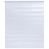 vidaXL Pellicola per Finestra Smerigliata Motivo a Righe 60x500 cm PVC