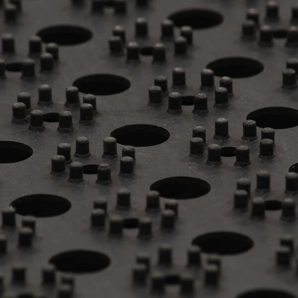 vidaXL Tappeto in Gomma 16 mm 100x200 cm