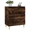vidaXL Credenza Rovere Fumo 60x35x70 cm in Legno Multistrato