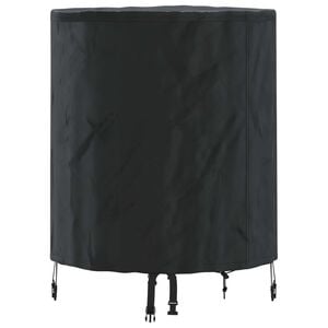 vidaXL Copertura Tavolo 62 x 62 x 70 cm Tessuto Rotondo Impermeabile