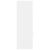 vidaXL Armadietto Bianco 60x29,5x90 cm in Legno Ingegnerizzato