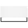 vidaXL Tavolino da Salotto Bianco 90x60x35 cm in Legno Multistrato