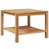 vidaXL Tavolino da salotto con archiviazione Marrone 60 x 60 x 45 cm