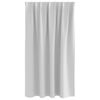vidaXL Tende Blackout con Anelli 2 pcs Grigio Chiaro 140 x 140 cm