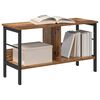 vidaXL Libreria Legno vecchio 82 x 32 x 47 cm Legno multistrato