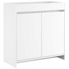 vidaXL Mobiletto da Bagno Sotto Lavabo Bianco 78,5 x 37,5 x 81 cm