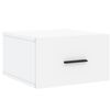 vidaXL Comodino a Muro Bianco 35x35x20 cm