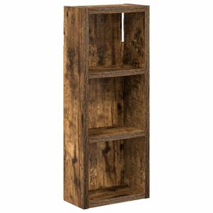 vidaXL Armadio da bagno a muro Quercia Affumicata 20 x 10 x 50 cm