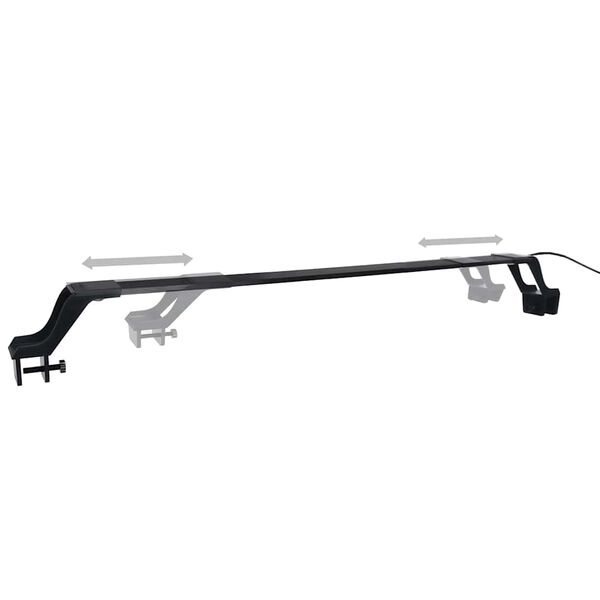 vidaXL Luce a LED per Acquario con Morsetti 55-70 cm Blu e Bianco