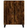 vidaXL Credenza Rovere Fumo 69,5x34x90 cm in Legno Multistrato