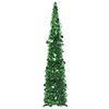 vidaXL Albero di Natale Artificiale Apribile Verde 120 cm PET