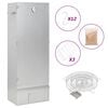 vidaXL Forno Affumicatore BBQ Generatore Fumo Freddo Acciaio Zincato