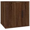 vidaXL Mobile Porta TV a Parete Rovere Marrone 40x34,5x40 cm