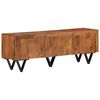 vidaXL Mobile Porta TV 140x30x46 cm in Legno Massello di Mango