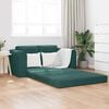 vidaXL Divano letto Verde Scuro 148 x 71 x 83 cm Velluto