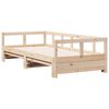 vidaXL Dormeuse senza Materasso 90x190 cm in Legno Massello di Pino