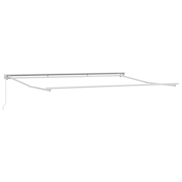 vidaXL Tenda retrattile manuale Beige 4 &times; 3 m