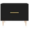 vidaXL Tavolino da Salotto Nero 50x50x40 cm in Legno Multistrato