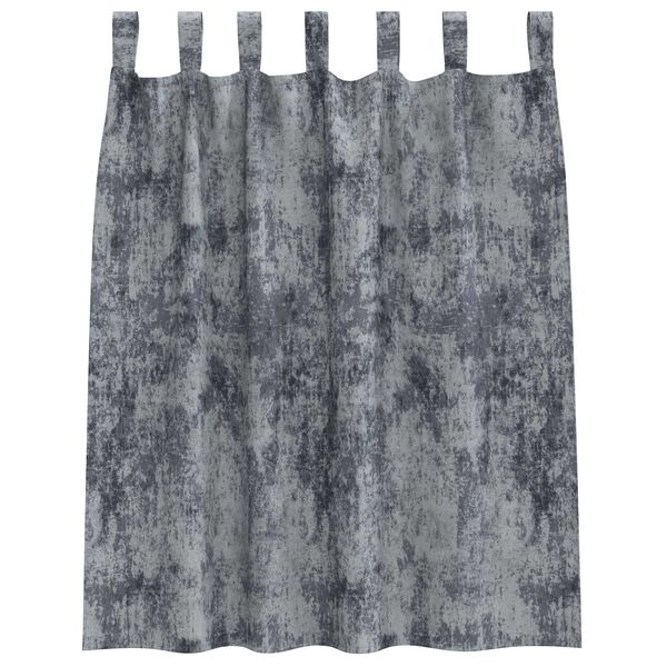 vidaXL Tende in Velluto 2 pcs Grigio Argento 140 x 140 cm Velluto