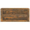 vidaXL Scarpiera Rovere Fumo 100x35x45 cm in Legno Multistrato