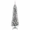 vidaXL Albero di Natale artificiale con 150 LED Bianco 150 cm