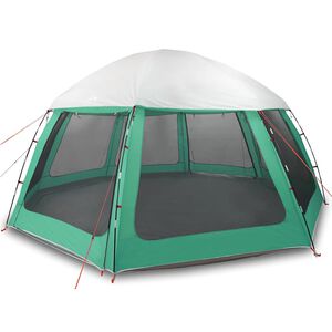 vidaXL Tenda da piscina con Patta Rimovibile&Pareti in Rete 510x510 cm