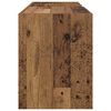 vidaXL Mobile porta vinili Legno vecchio 78.5 x 35 x 45 cm