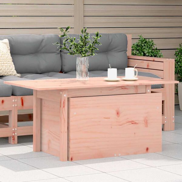 vidaXL Tavolo da Giardino 100x50x75 cm in Legno Massello di Douglas