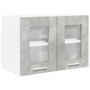 vidaXL Armadio pensile Grigio Cemento 60 x 31 x 40 cm