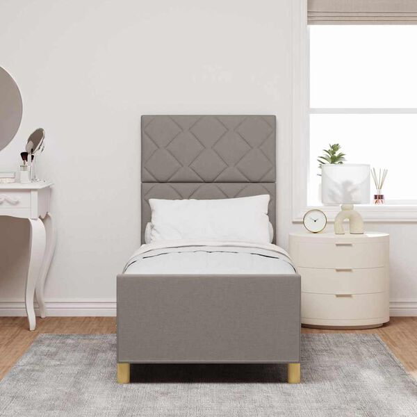 vidaXL Struttura del letto con testiera Talpa 80 x 200 cm Tessuto