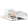 vidaXL Letto senza Materasso Bianco 90x190 cm in Legno Massello Pino