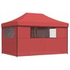 vidaXL Tenda Party Borgogna 292 x 440 x 315 cm Tessuto Oxford