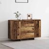 vidaXL Credenza Legno vecchio 120 x 41 x 75 cm Legno multistrato