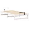 vidaXL Struttura del letto Bianco 90 x 190 cm Pino massello