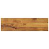 vidaXL Piano per Tavolo 100x20x2,5 Rettangolare Legno Massello Mango