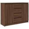 vidaXL Credenza con Cassetti Rovere Marrone 100,5x35x76 cm Truciolato