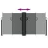 vidaXL Tenda da Sole Laterale Retrattile Antracite 120x1200 cm