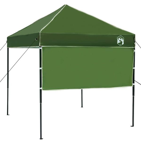 vidaXL Tenda Gazebo Verde 194 x 194 x 251 cm Tessuto
