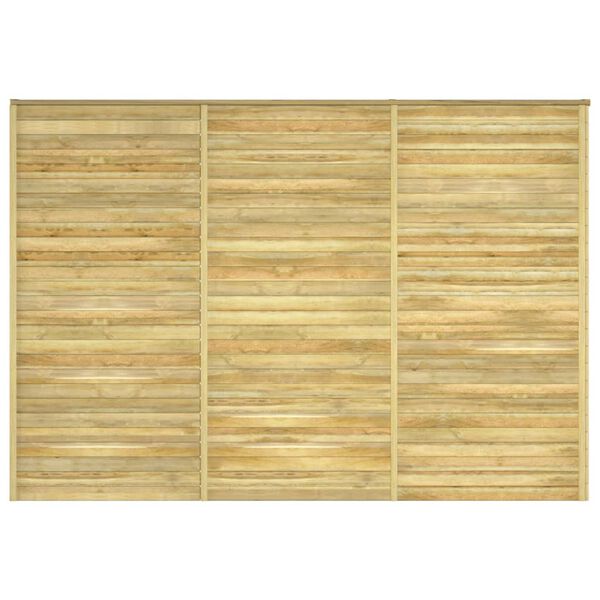 vidaXL Capanno da Giardino 100x310x218 cm in Legno di Pino Impregnato