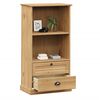 vidaXL Libreria VIGO 60x35x114,5 cm in Legno Massello di Pino