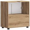 vidaXL Set di Armadi da Bagno TULUM Rovere artigianale 60 x 34 x 63 cm