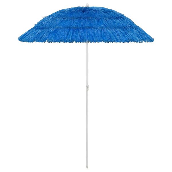 vidaXL Ombrellone da Spiaggia Hawaii Blu 180 cm