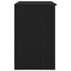 vidaXL Scrivania Rovere Nera 86x49x76 cm in Legno Multistrato