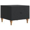 vidaXL Tavolino da salotto Nero 49 x 50 x 40 cm Legno ingegnerizzato