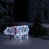 vidaXL Decorazione Luminosa di Natale Orso 45 LED 71x20x38cm Acrilico