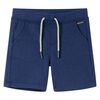 vidaXL Pantaloncini per Bambini con Coulisse Blu Scuro 104