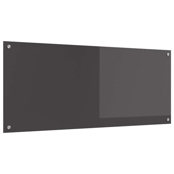 vidaXL Rivestimento da Cucina Grigio scuro 120 x 50 x 0,6 cm