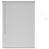 vidaXL Tendaggi a veneziana Argento 130 x 90 cm Alluminio